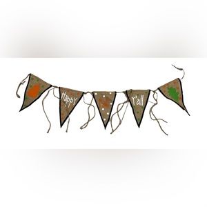 Happy Fall Y’all Banner-Fall Decor